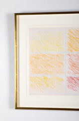 Color Aquatint and Etching by Color Field Painter Kenneth Noland