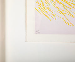 Color Aquatint and Etching by Color Field Painter Kenneth Noland