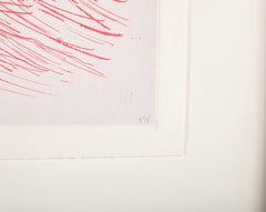 Color Aquatint and Etching by Color Field Painter Kenneth Noland