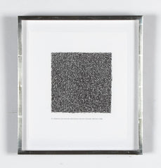 Sol Lewitt Drawings for "Squarings" Poems by Irish Poet & Nobel Prize Recipient Seamus Heaney