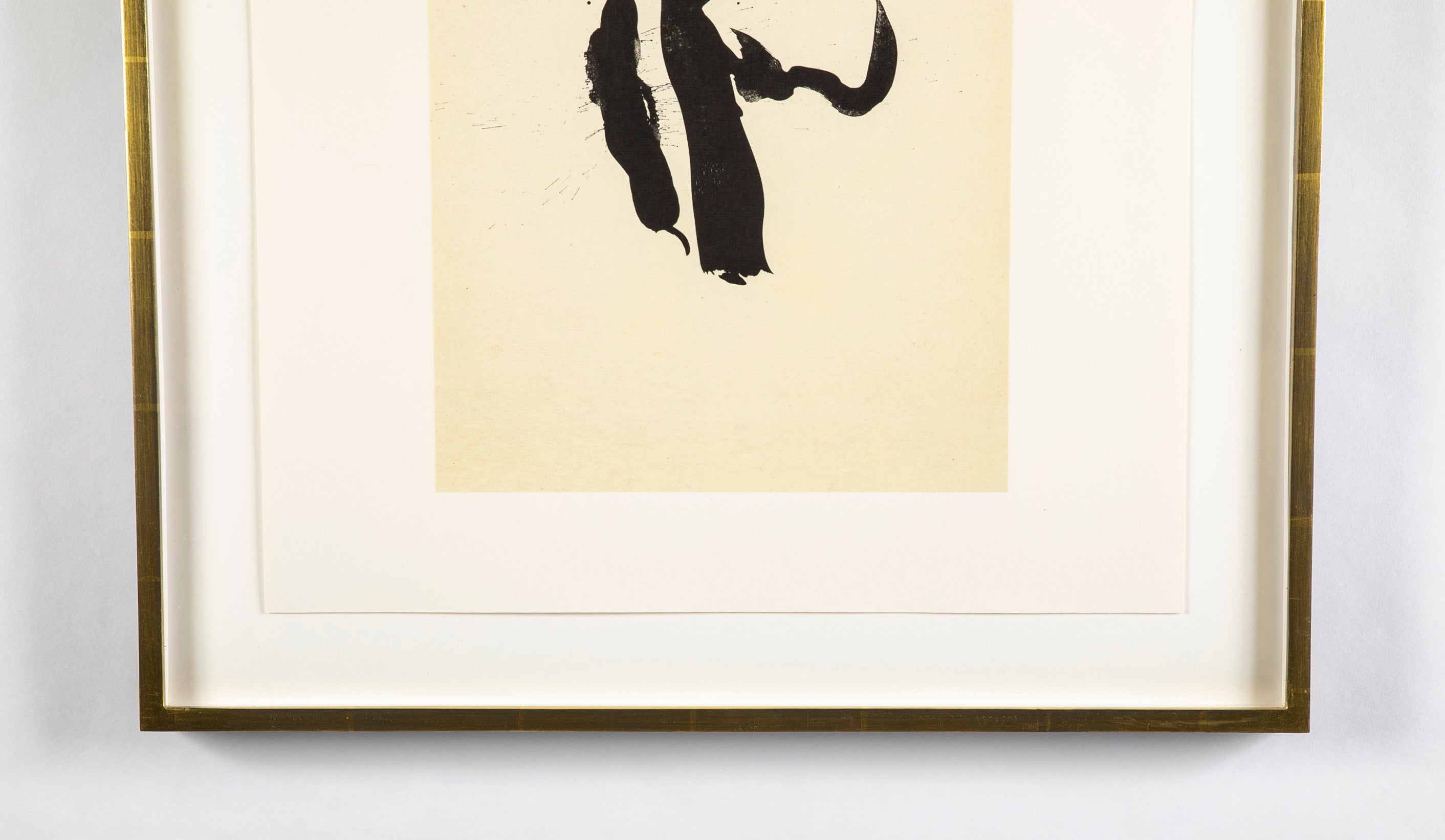 Robert Motherwell Lithograph "Je t' aime"