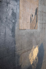 "Yugiri Son of Genji" Oil Collage on Canvas by Yutaka Ohashi