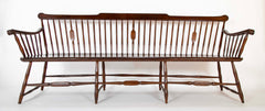 Windsor Bench with Wide Plank Seat