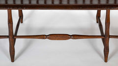 Windsor Bench with Wide Plank Seat
