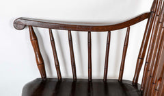 Windsor Bench with Wide Plank Seat