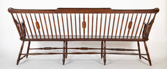 Windsor Bench with Wide Plank Seat