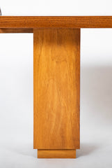 Rectangular Low Table in Walnut Veneer