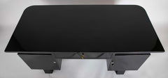 A 20th Century French Black Lacquer Desk