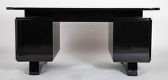 A 20th Century French Black Lacquer Desk