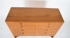 Pair of Borge Mogensen Oak & Brass Chests