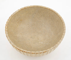 Arne Bang Cream Colored Round Stoneware Bowl