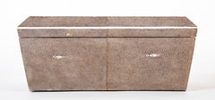 R & Y Augousti Shagreen Jewelry Box