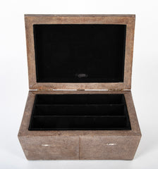 R & Y Augousti Shagreen Jewelry Box