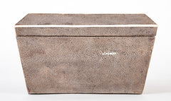 R & Y Augousti Shagreen Jewelry Box