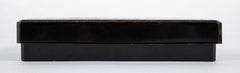 Japanese Suzuribako Black Lacquer Writing Box with Gilt Decoration