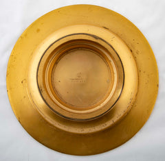 A Bronze & Enamel Compote by Louis C. Tiffany Furnaces Inc.