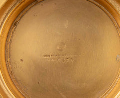 A Bronze & Enamel Compote by Louis C. Tiffany Furnaces Inc.
