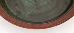 A Just Andersen Patinated Bronze Bowl