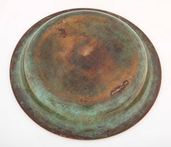 A Just Andersen Patinated Bronze Bowl