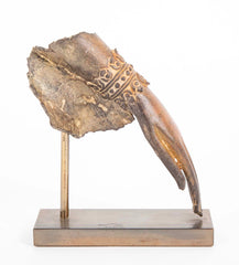 Cast Iron Buddha Hand With Bracelet Motif