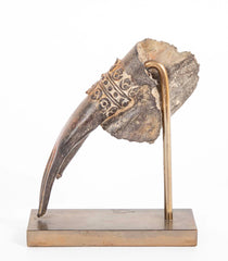 Cast Iron Buddha Hand With Bracelet Motif