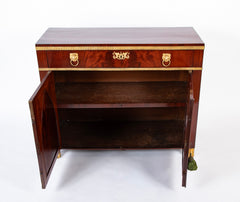 Empire Style Baltic Neoclassical Mahogany Cabinet