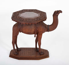 Camel Table Made From Caramel Oak And Indigenous Hardwood