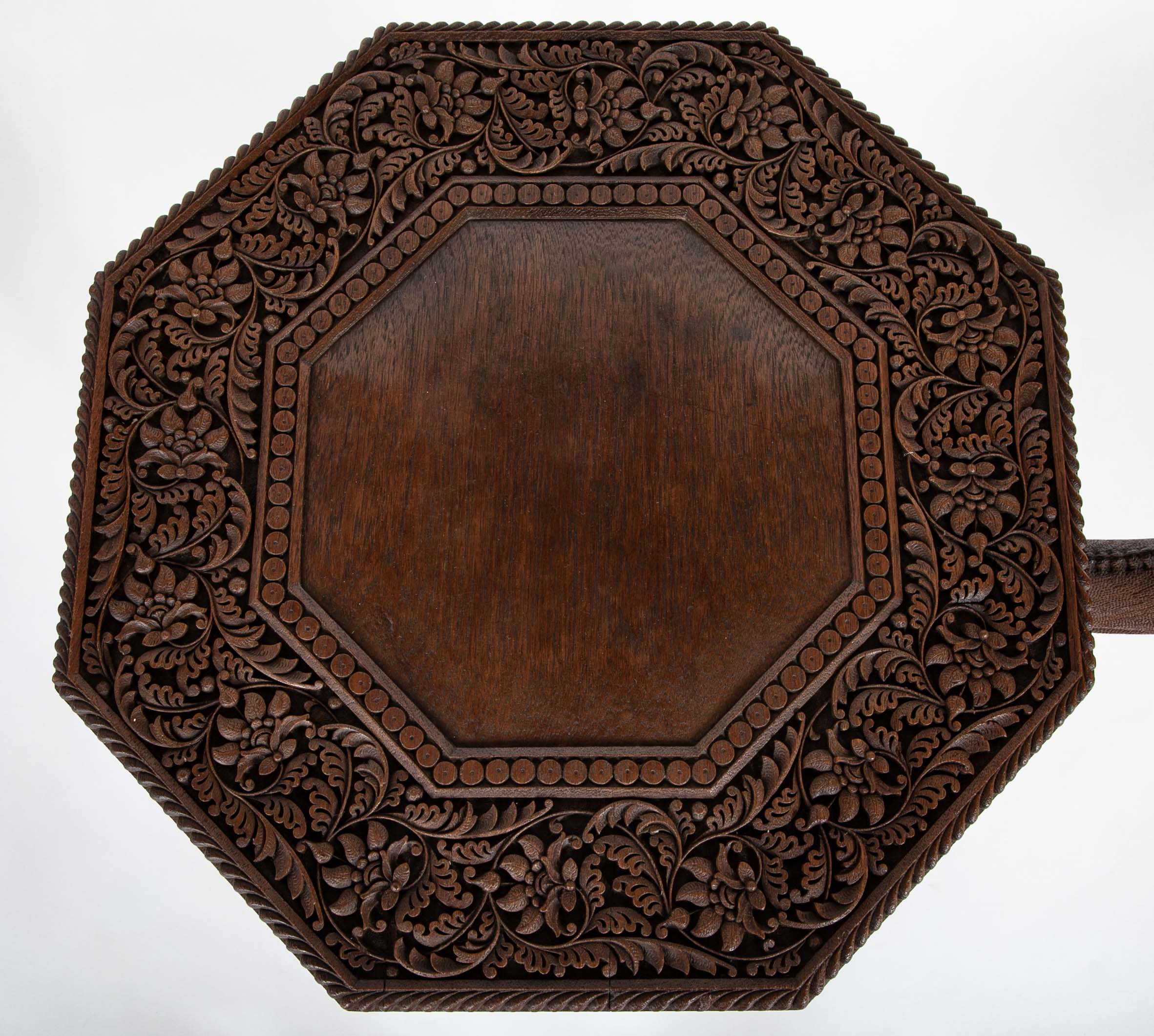 Camel Table Made From Caramel Oak And Indigenous Hardwood