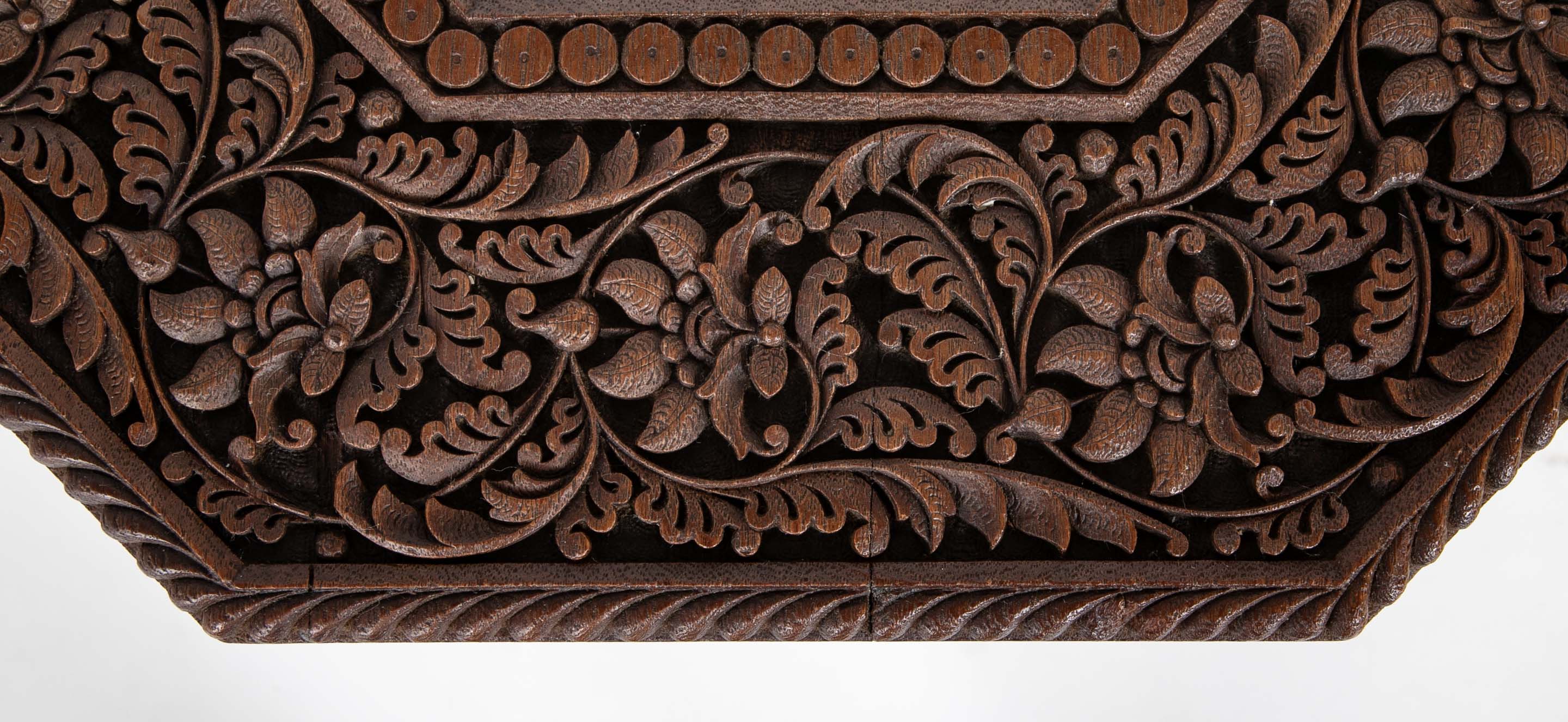 Camel Table Made From Caramel Oak And Indigenous Hardwood