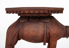 Camel Table Made From Caramel Oak And Indigenous Hardwood