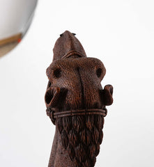 Camel Table Made From Caramel Oak And Indigenous Hardwood