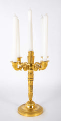Early 19th Century French D'ore Four Arm Candelabra