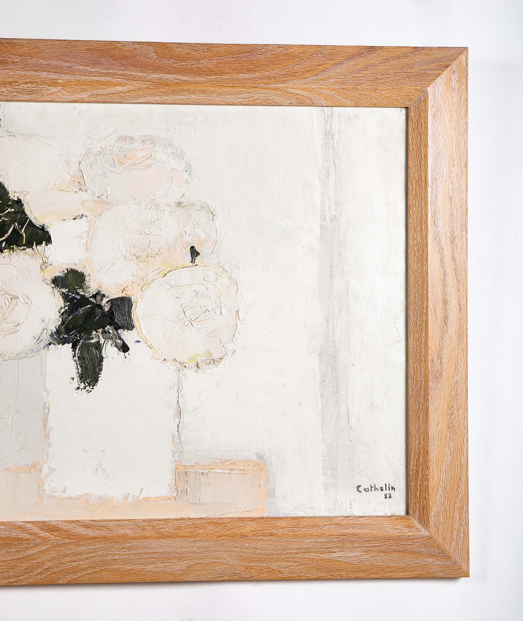 "Bouquet De Roses" by Bernard Cathelin