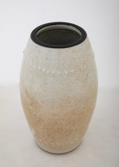 Cream Crackle Glaze Qing Dynasty Vase