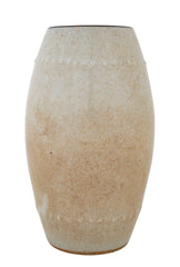 Cream Crackle Glaze Qing Dynasty Vase