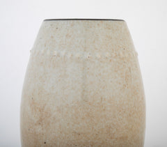 Cream Crackle Glaze Qing Dynasty Vase