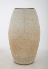 Cream Crackle Glaze Qing Dynasty Vase