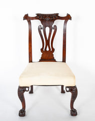 An Irish George II Period Mahogany Side Chair