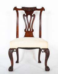 An Irish George II Period Mahogany Side Chair