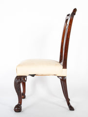 An Irish George II Period Mahogany Side Chair