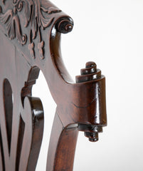 An Irish George II Period Mahogany Side Chair