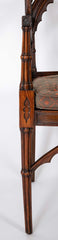 Set of Four Mid 19th Century English Gothic Revival Armchairs