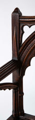 Set of Four Mid 19th Century English Gothic Revival Armchairs