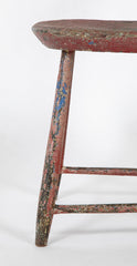 A 19th Century "Chippy Chair" of Painted Wood