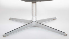 Olav Eldoy (b.1948) "Peel" Black Leather Swivel Club Chairs