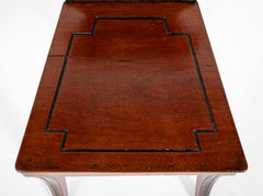 Pair of English Regency Period Mahogany Hall Chairs