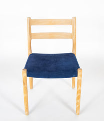 Set of Six Niels Moller Beech Dining Chairs
