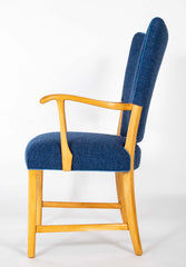 A Pair of Frits Henningsen Oak Armchairs