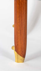 French Mahogany Arm Chair by Jean Pascaud