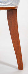 French Mahogany Arm Chair by Jean Pascaud